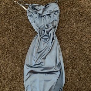 windsor high slit dress